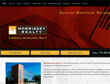 Tablet Screenshot of morrisseyrealty.com